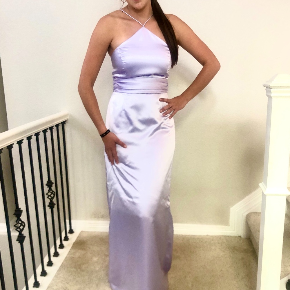 Nicole Miller Gown - Size 6 - Lavender